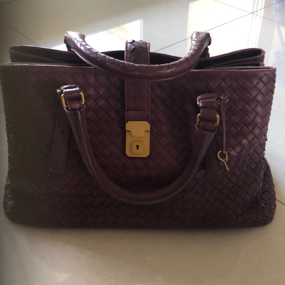 Bottega Veneta Large Plum Tote